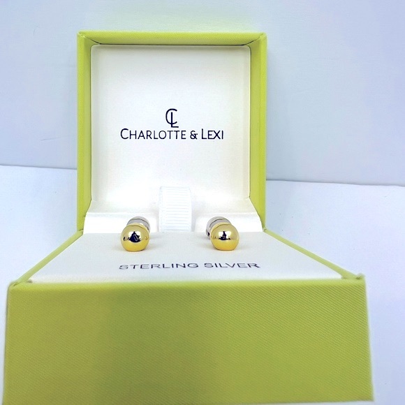 CHARLOTTE & LEXI,WOMENS TEAR DROP EARRINGS,STERLING SILVER, GOLD & SILVER COLORS - Picture 6 of 16